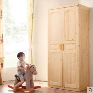 预售-儿童实木衣柜