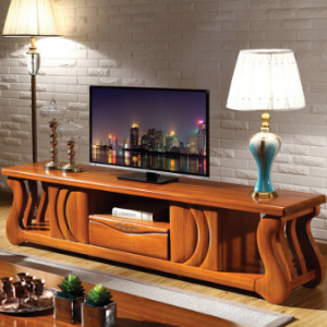 预售-中式现代实木檀木电视柜