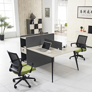 预售-办公家具简约现代办公桌组合职员办公桌2人位双人屏风工作位