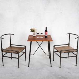 预售-实木餐椅休闲餐椅 简约现代时尚咖啡馆餐厅会所家用座椅靠背椅子