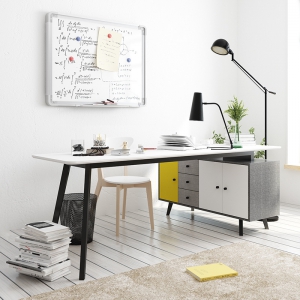预售-北欧 电脑桌台式家用简约办公桌写字台卧室现代简易书桌