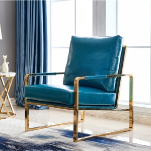 预售-后现代时尚休闲沙发椅子单人椅样板房小户型设计师沙发椅单椅