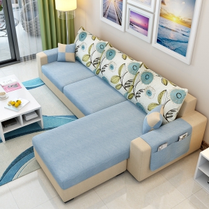 预售-现代简约沙发布艺组合可拆洗沙发小户型经济型客厅沙发