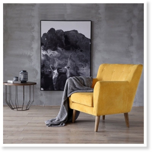 预售-北欧布艺沙发现代简约美式沙发小户型客厅阳台单人沙发