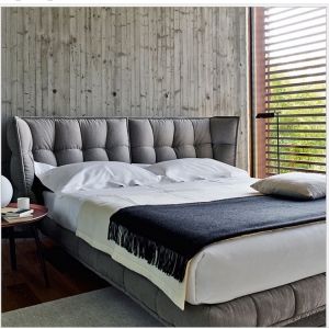预售-简约北欧时尚现代卧室双人床软体床1.8米储物床婚床