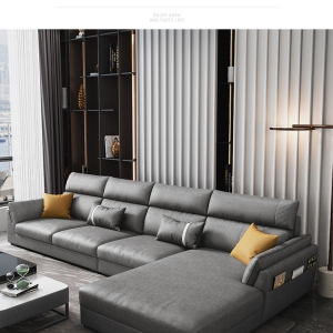【A.SG】北欧乳胶布艺沙发免洗科技布小户型沙发客厅组合意式极简轻奢家具