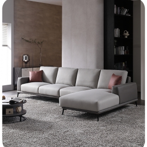 【A.SG】意式极简科技布沙发直排小户型客厅单双三人位布艺沙发组合
