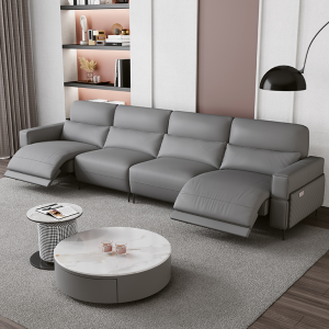 【A.SG】现代简约科技布沙发电动功能客厅沙发意式轻奢懒人沙发组合