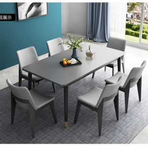 【A.SG】北欧长餐桌家用全实木小户型餐桌椅组合轻奢现代简约饭桌台