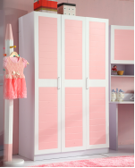 【A.SG】儿童衣柜现代简约儿童家具套装粉色蓝色三门两门四门卧室家用衣柜