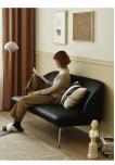 【A.SG】北欧轻奢小户型沙发客厅双人位生态皮免洗现代