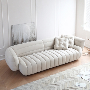 预售-baxter香蕉船沙发意式极简免洗磨砂真皮沙发客厅家具
