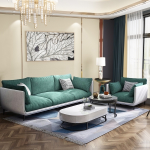预售-休闲沙发意式极简家用小户型客厅家具四季通用款直排棉麻三人沙发