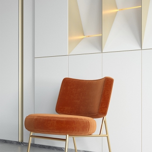 预售-沙发椅单人北欧铁艺网红轻奢简约现代创意美式卧室欧式休闲椅